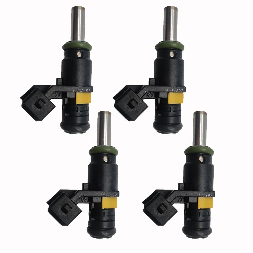 Set of 4 Fuel Injectors 8M6002428 for Mercury Quicksilver Mariner (4-Stroke)