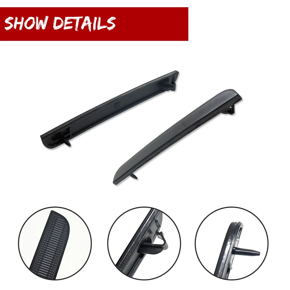 Smoked Rear Bumper Reflector Lenses for Dodge Challenger (2015–2023)