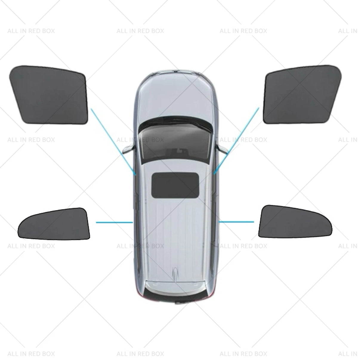 Car Window Sun Blind for Mercedes Benz GLA Class (2014–2019) Magnetic