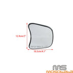 Black Fairing Mount Rearview Side Mirrors for Harley CVO Street Glide (24)