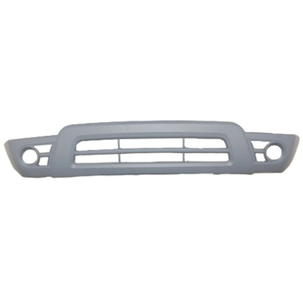 Replacement Primed/Ready to Paint Front Lower Bumper Cover w/Fog Lamp Holes