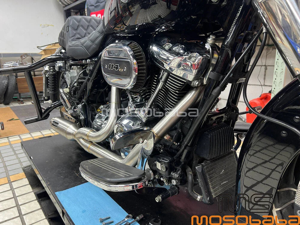 Exhaust Muffler Pipe for Harley Touring Electra Glide Road King Road Glide (17-23)