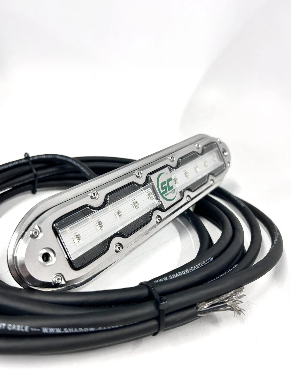 Shadow Caster SCM-10V2-AG Marine Surface Mount Green LED Lights (20')