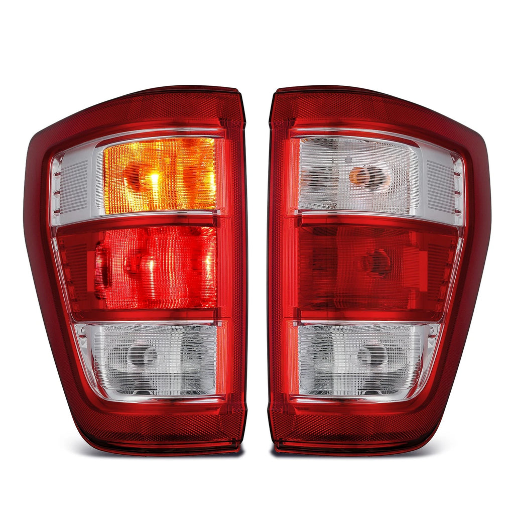 Chrome Tail Light Assembly Brake Lamp for Ford F-150 (2021–2023)