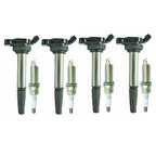 Set of 4 Ignition Coils 90919-02258 for Toyota Corolla Prius Lexus Scion (1.8L L4)