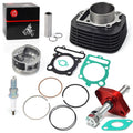 Top End Kit Cylinder Piston Gasket for Yamaha Raptor 350 YFM350R SE (2004–2013)