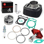 Top End Kit Cylinder Piston Gasket for Yamaha Raptor 350 YFM350R SE (2004–2013)