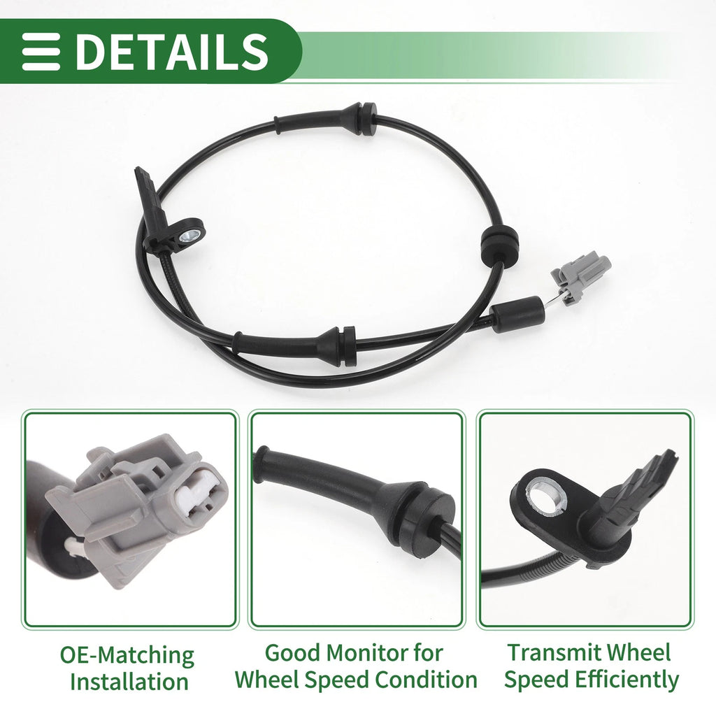 ABS Wheel Speed Sensor No. 47910JD000 for Nissan Qashqai (2007–2013)