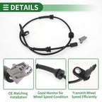 ABS Wheel Speed Sensor No. 47910JD000 for Nissan Qashqai (2007–2013)