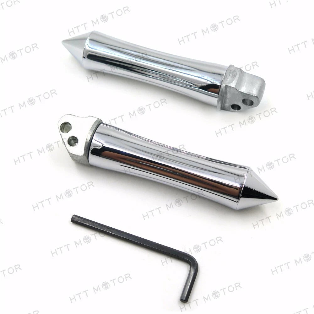 Chrome Footpegs for Suzuki GSXR600 GSXR750 TL1000S (1997–1999)