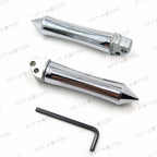 Chrome Footpegs for Suzuki GSXR600 GSXR750 TL1000S (1997–1999)
