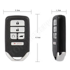 Smart Remote Car Key Fob for Honda CR-V (2017–2020)
