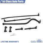Front Suspension Tie Rod Track Bar Link Kit for Dodge Ram 1500 2500 (1994–1997)