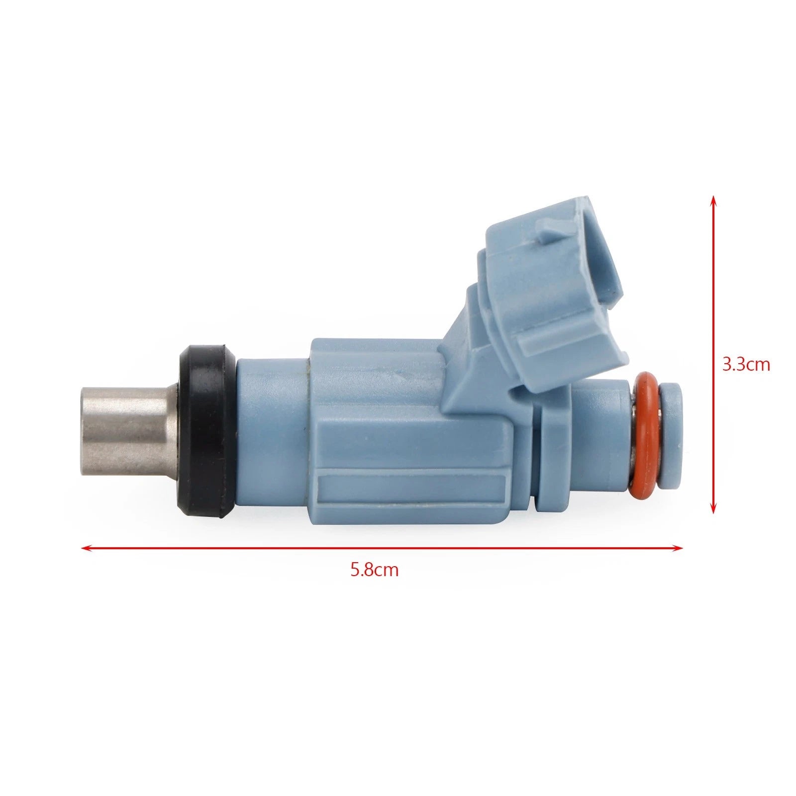 Set of 4 Fuel Injectors 15710-17H00 for Suzuki GSX650F Katana (2008–2012)