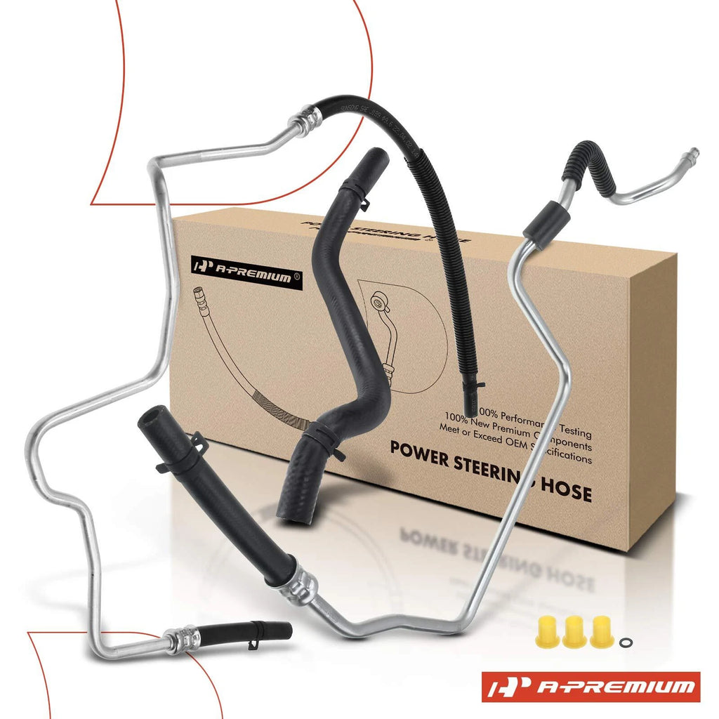 3X Power Steering Return & Reservoir Line Hose for Ford Expedition (1997–2006)