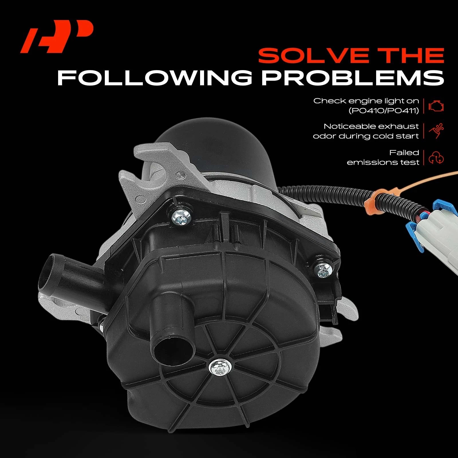 Secondary Air Injection Pump for Chevy S10 Blazer GMC 4.3L (1994–2005)