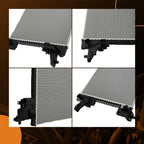 Coolant Radiator for Chevrolet Volt (2011–2015) Cadillac ELR (2014–2016)