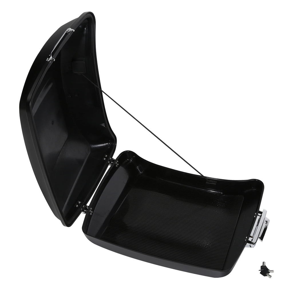 Razor Trunk for Harley Touring Electra Street Road Glide (2014–2025) Black Denim