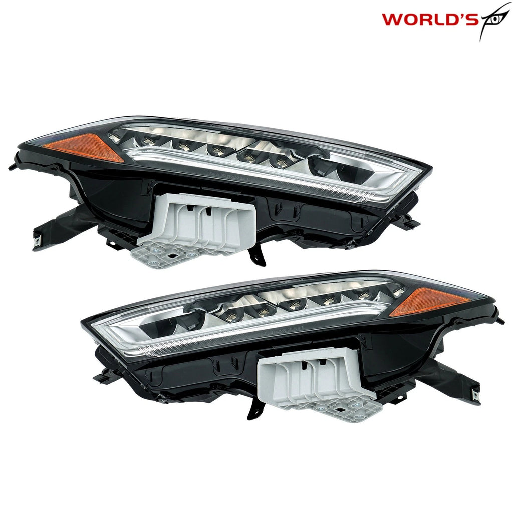 LED Headlights for Nissan Maxima (2019–2021) Chrome Housing Pair