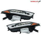 LED Headlights for Nissan Maxima (2019–2021) Chrome Housing Pair