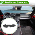 Dash Cover for Mazda MX-5 (2015–2022) Polyester Gray