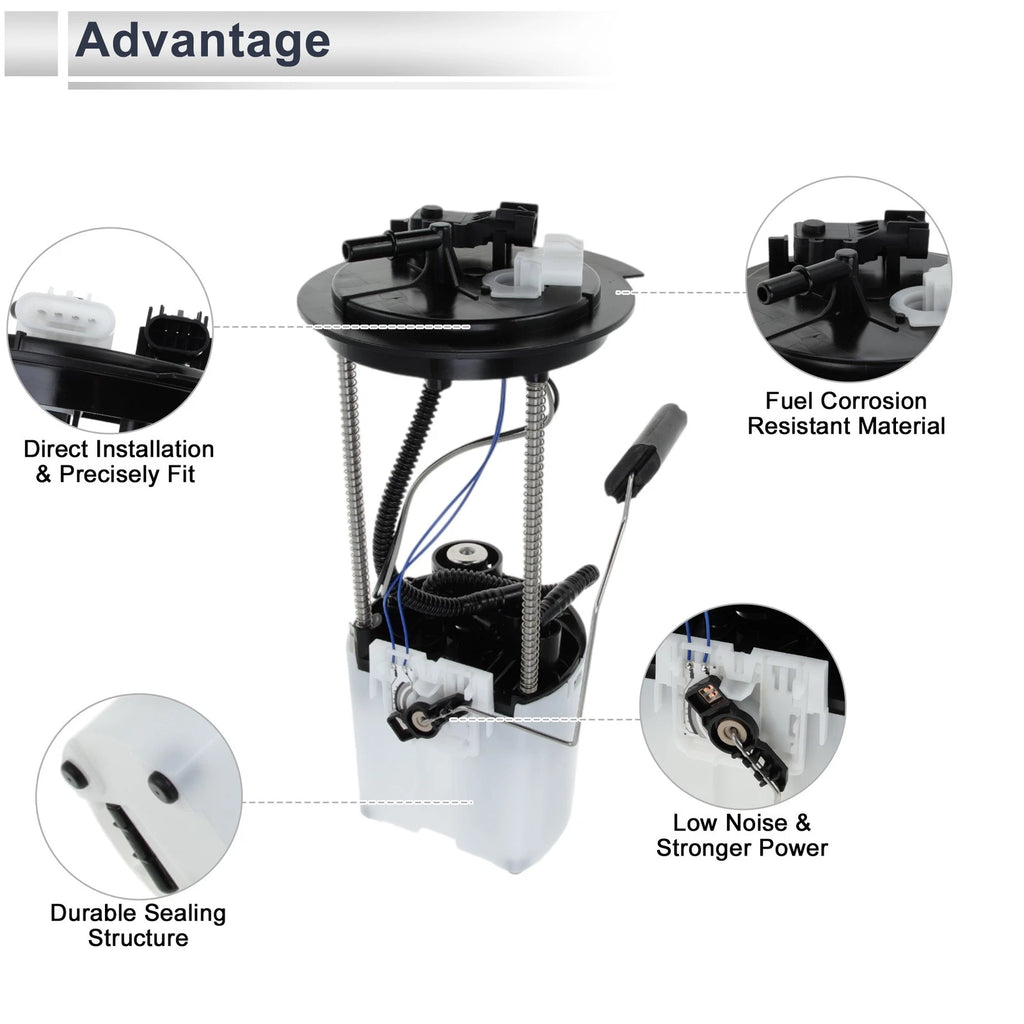 Fuel Pump Assembly for Cadillac DTS (2009–2011) & Buick Lucerne (2009–2011) No. 23120351