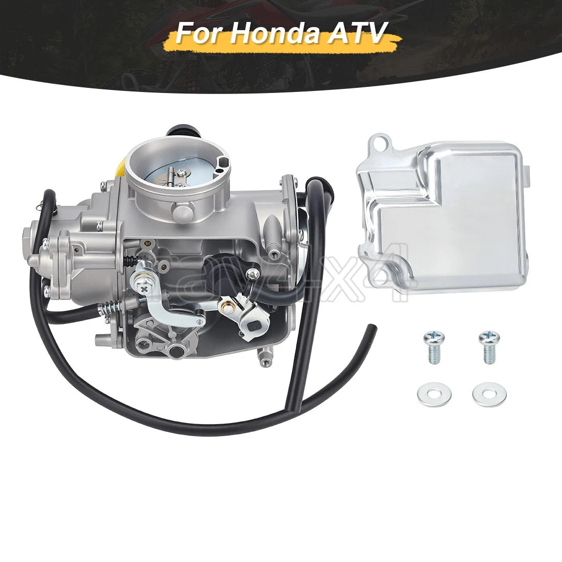 Carburetor & Body Side Cover for Honda TRX400EX TRX400X (1999–2014)