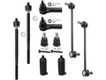 Front Ball Joint Sway Bar Link Tie Rod End Kit for Mazda Tribute (2001–2008)