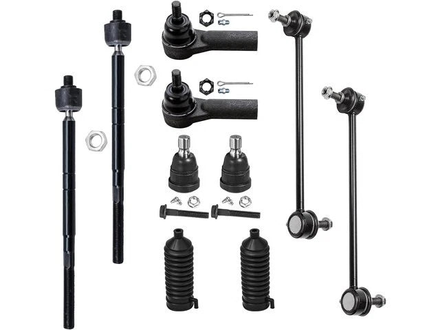 Front Ball Joint Sway Bar Link Tie Rod End Kit for Mazda Tribute (2001–2008)