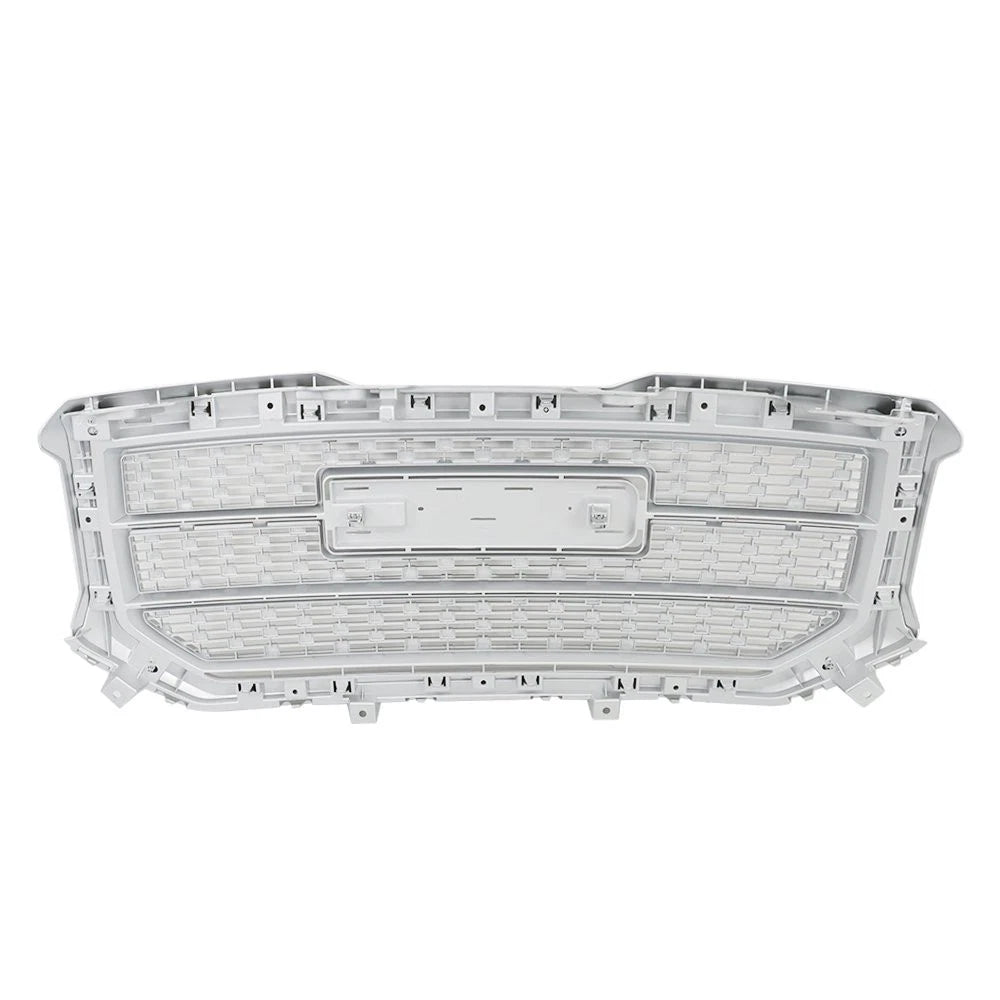 Front Upper Grille for GMC Sierra 1500 (2016-2018) - Durable ABS Plastic