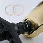 10Pcs Aluminum Bicycle Pedal Spacer Washers for Crank Cycling