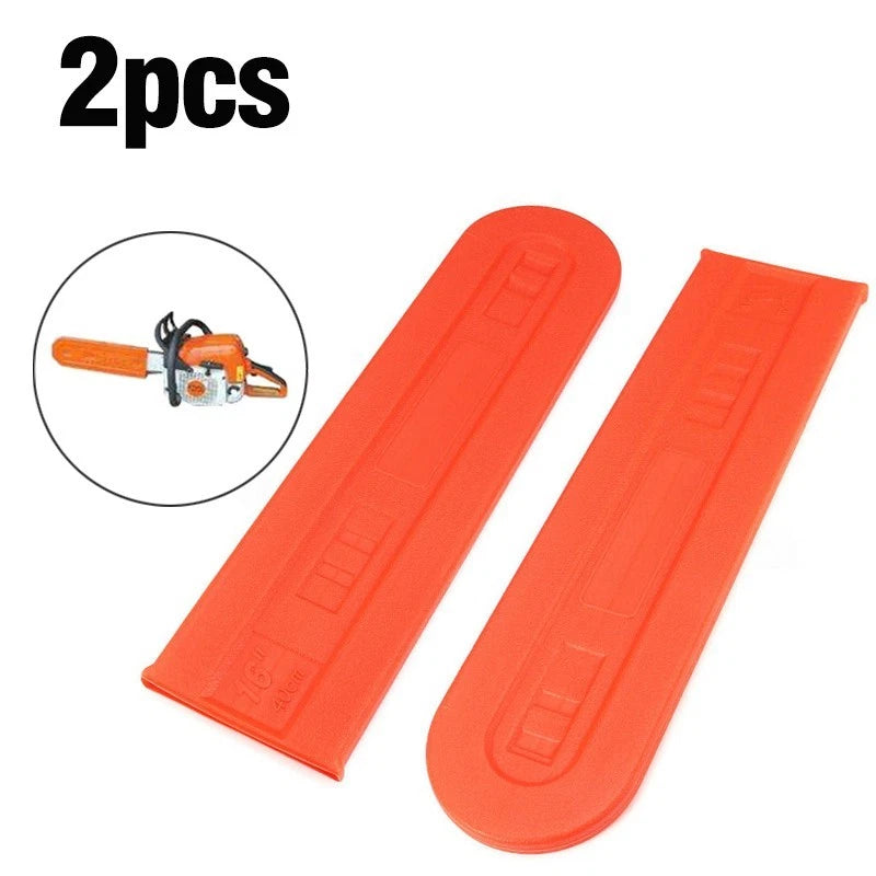 2X Chainsaw Bar Cover Scabbard Guard for Replacement