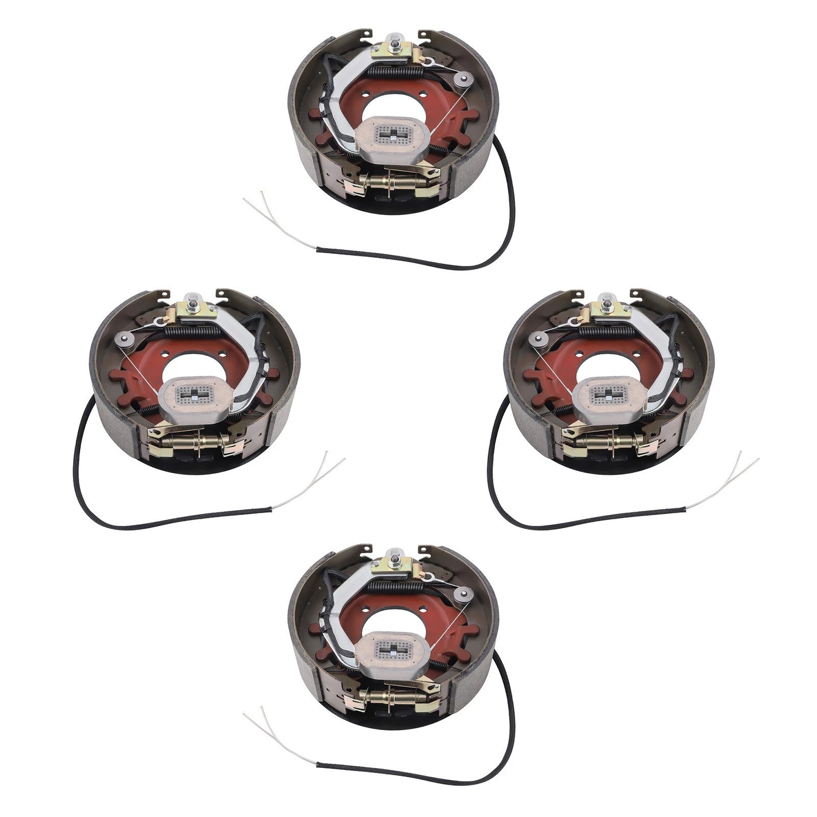 Set of 4 Electric Trailer Backing Plate Brakes for Dexter 8K Axle (8000)