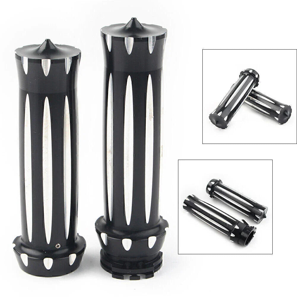 25mm Spike Hand Grips for Harley XL Sportster Road King Motorcycle