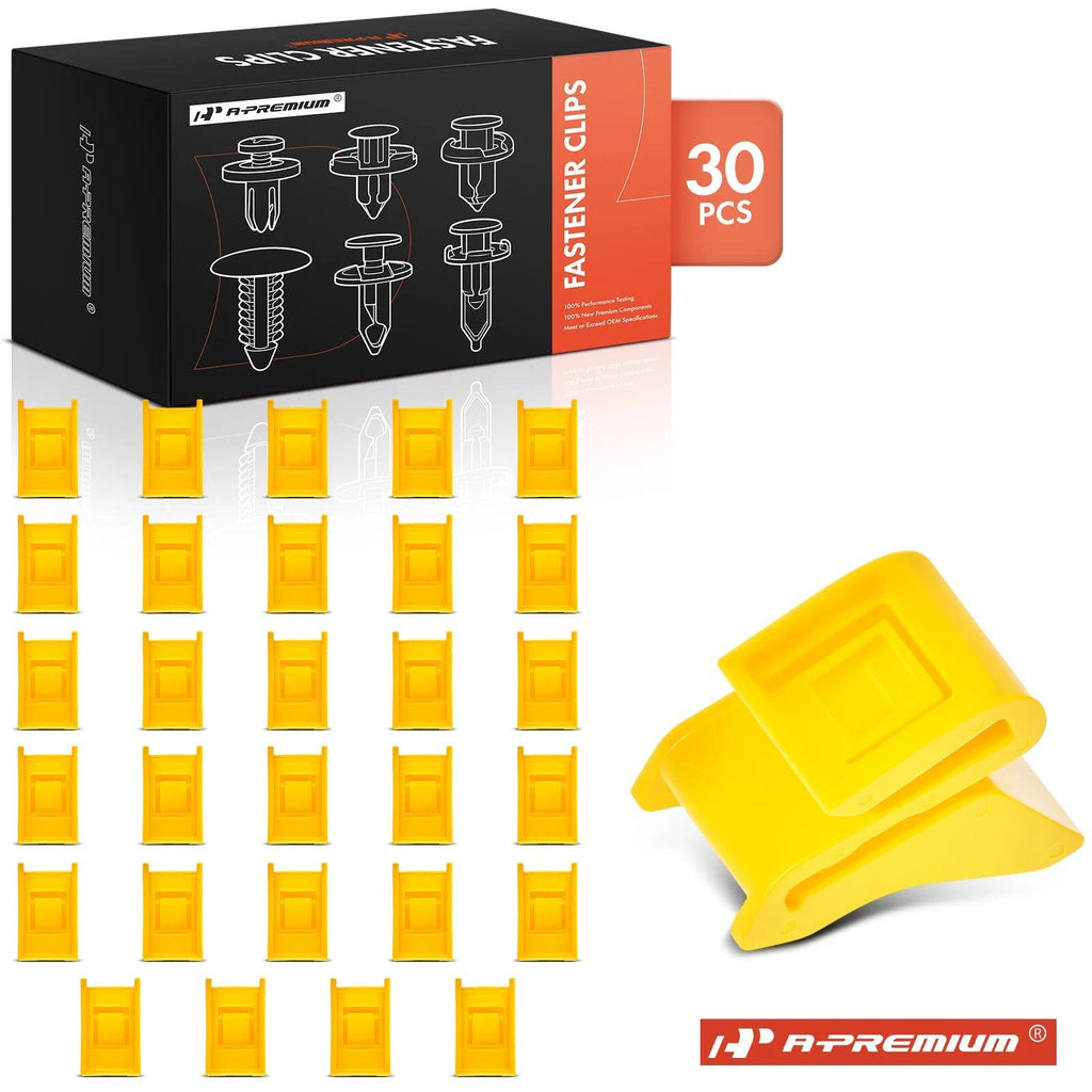 30Pcs 32mm Nylon Rear Bumper Cover Retainer Clip for Nissan Infiniti