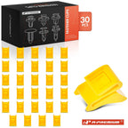 30Pcs 32mm Nylon Rear Bumper Cover Retainer Clip for Nissan Infiniti