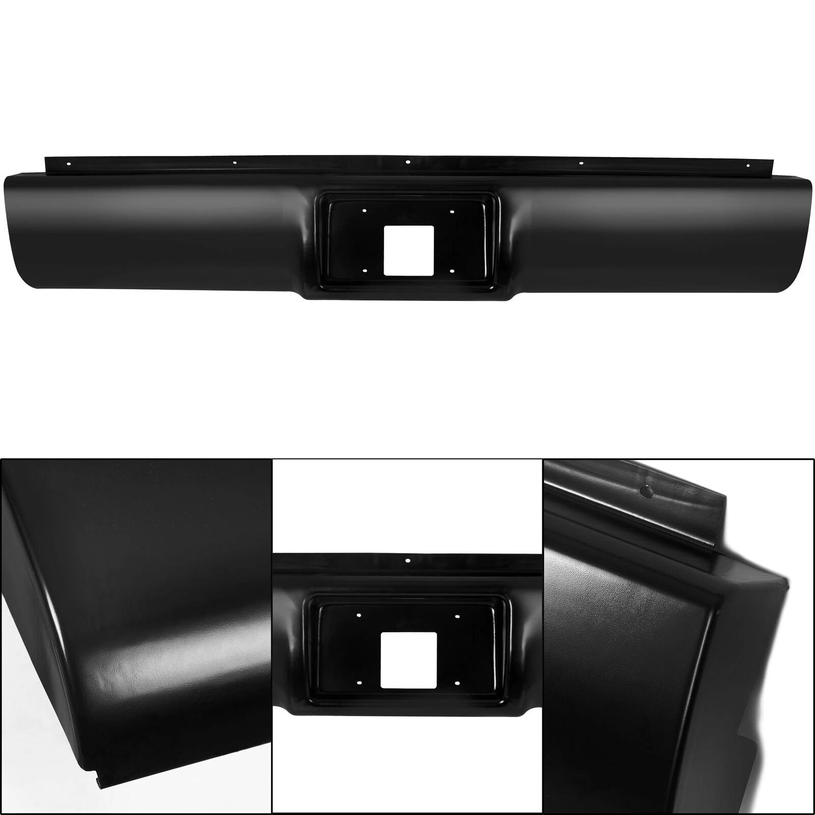 Steel Bumper Roll Pan for Chevrolet Silverado Sierra C1500 2500 3500 (1988–1998)