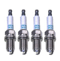 Set of 4 Denso Iridium Long Life Spark Plugs Gap 0.044 for Infiniti Mazda Nissan L4