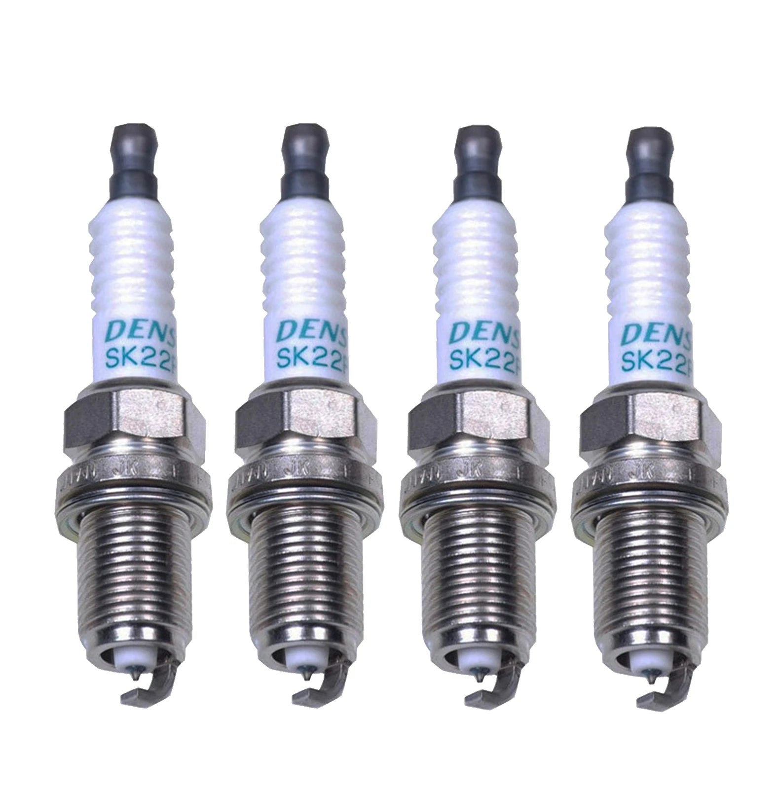 Set of 4 Denso Iridium Long Life Spark Plugs Gap 0.044 for Infiniti Mazda Nissan L4