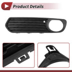 1 x Front Left Fog Light Grill for BMW F20 (2011-2015) Black