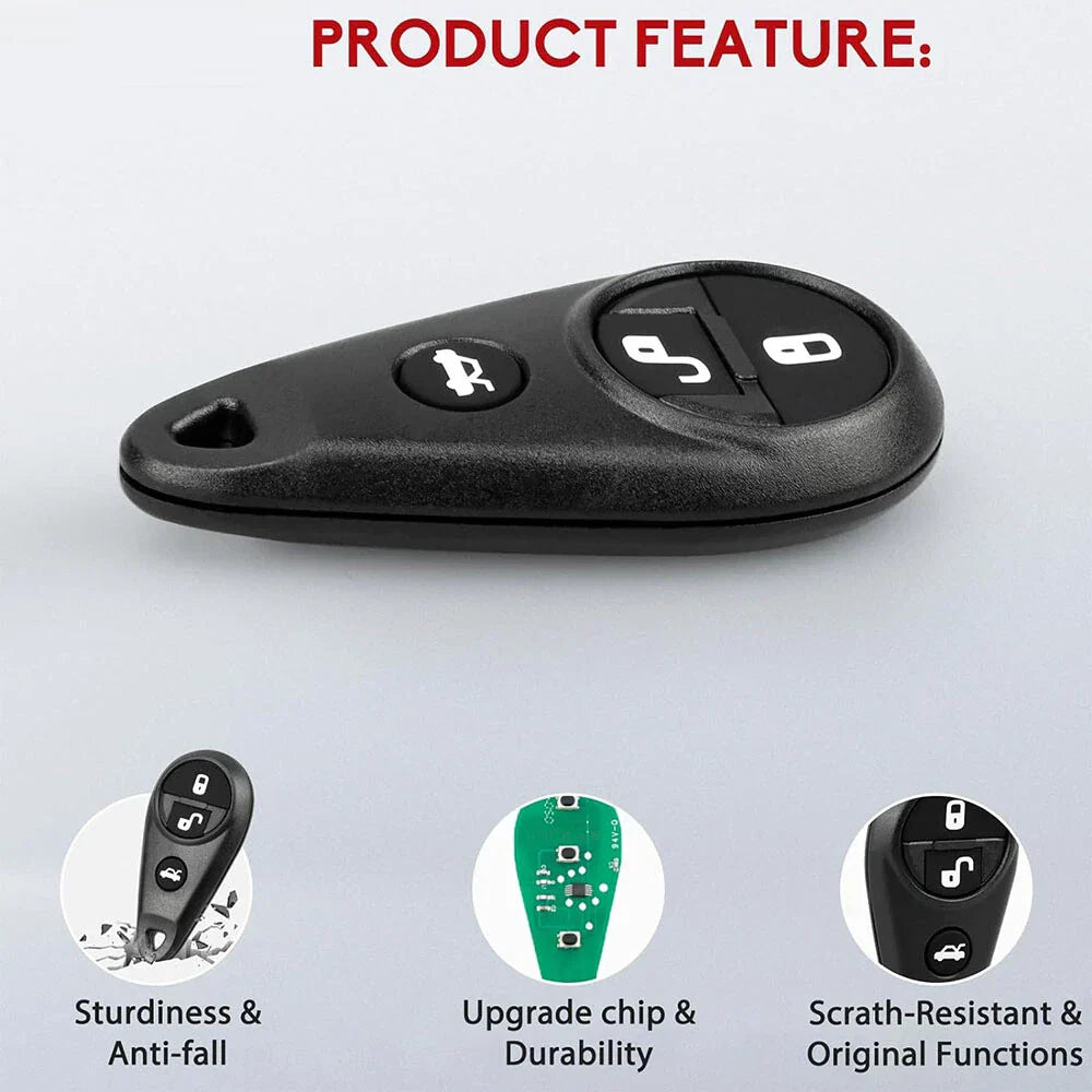 Key Fob for Subaru Forester, Impreza, Legacy, Outback (2008-2019)