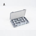 Fishing Lure Box with Anti-Slip Cover 17.5x10.5x2.3cm