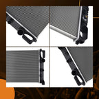 Aluminum Radiator for Mercedes-Benz CLS500 and E500 (2003–2006) AT Trans