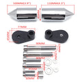 Chrome Spike Frame Slider for Honda CBR1000RR (2006–2016)