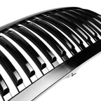 Glossy Vertical Front Hood Bumper Grille for Ram 1500 (2013–2019)