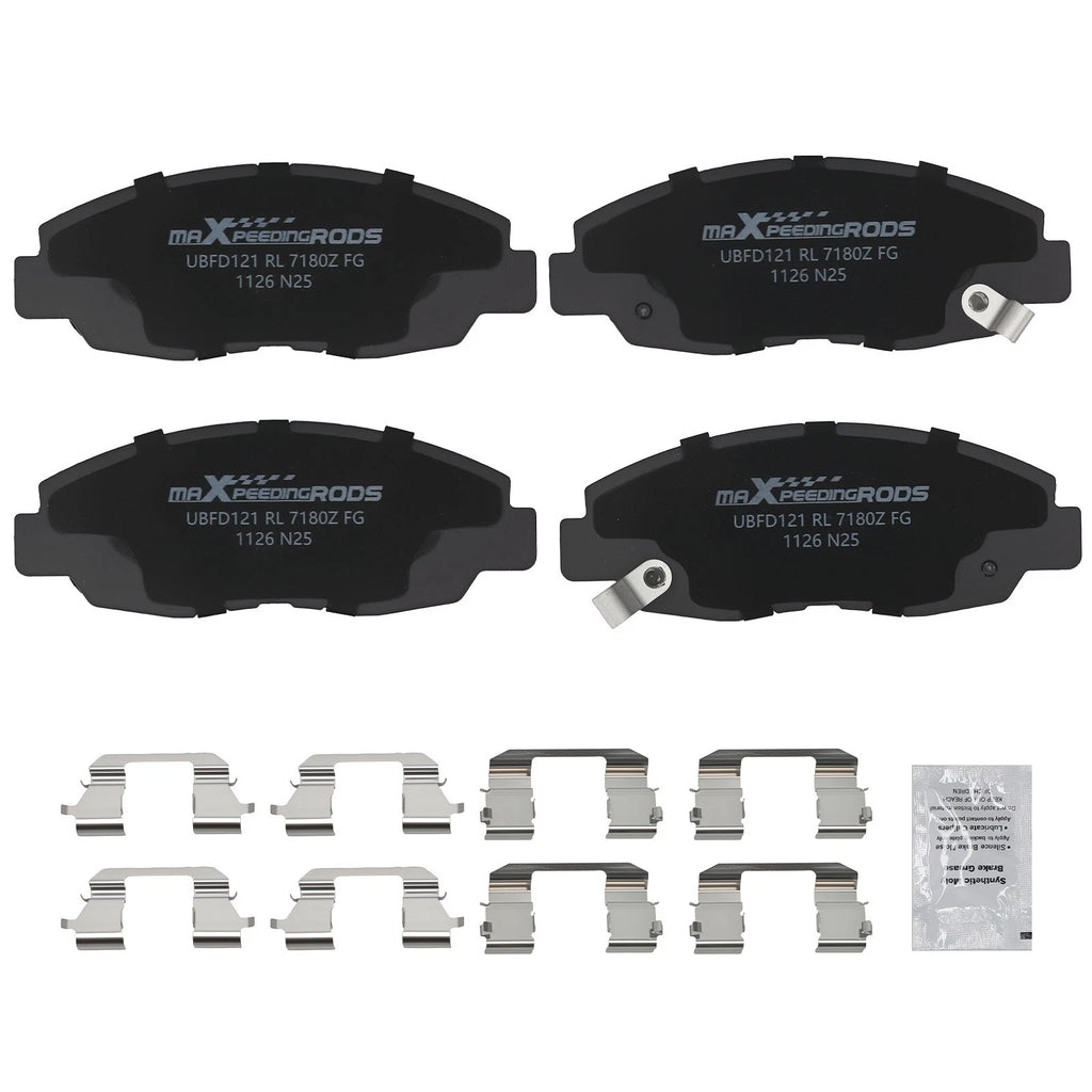 Front Ceramic Brake Pads Kit for Honda Civic/Insight (1996–2014) D465