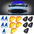 Set of 5 Amber Cab Marker Clearance Light Lens & T10 12V LED for Ford F-350 (1999–2016)