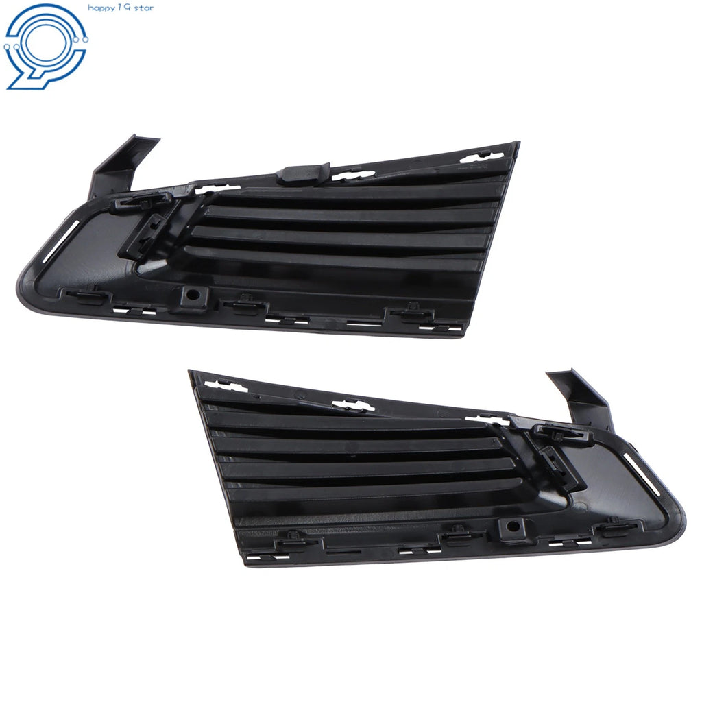 Fog Light Hole Cover Set for Cadillac CTS (2014-2019) Black