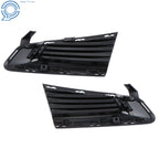 Fog Light Hole Cover Set for Cadillac CTS (2014-2019) Black