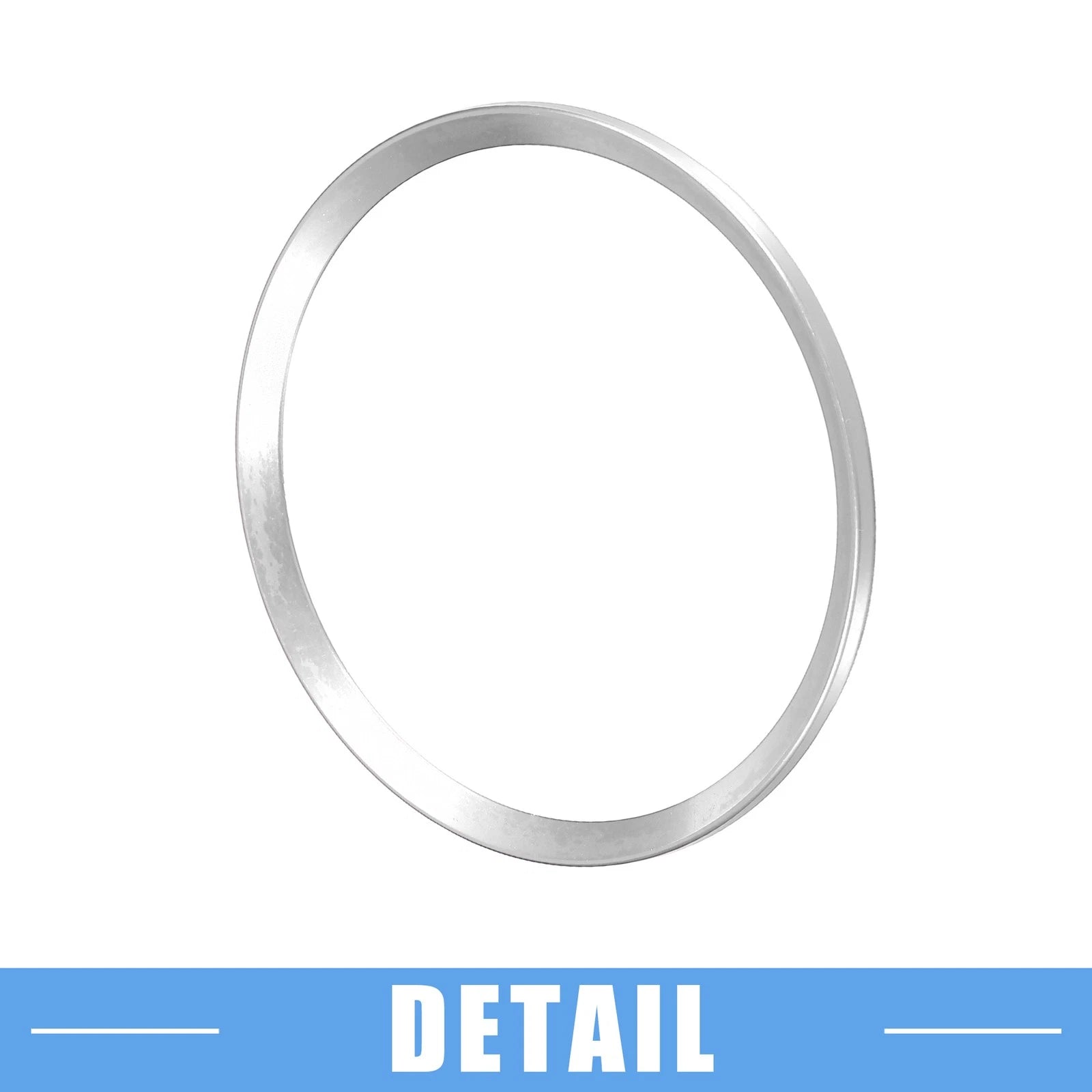 Set of 4 Wheel Hub Center Cover Rings for Honda Civic (2016–2021) Silver Tone